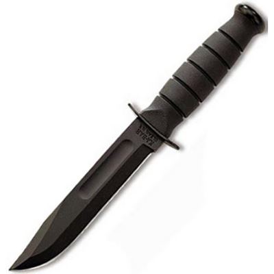 Coltello FIGHTING/UTILITY SHORT lama liscia NERO