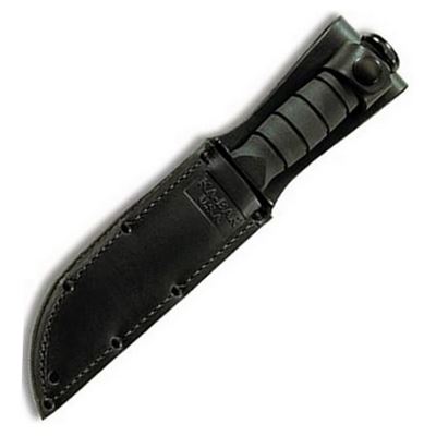 Coltello FIGHTING/UTILITY SHORT lama liscia NERO KA-BAR 02-1256 2