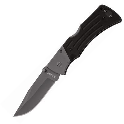 Coltello pieghevole G10 MULE CLIP NERO lama liscia