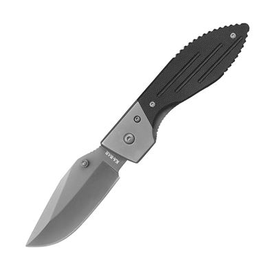 Coltello pieghevole WARTHOG liscio NERO