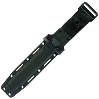 Coltello US ARMY seghettato NERO KA-BAR 02-5019 2