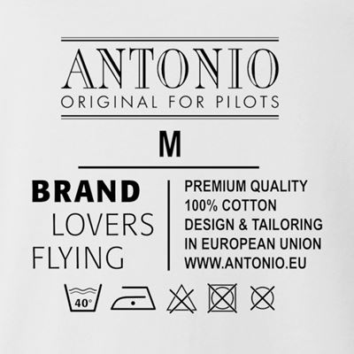 Maglietta STAY FREE BIANCA ANTONIO® 0214631 2