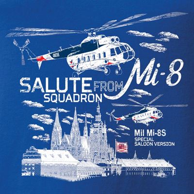 Maglietta Mi-8 SALUTE BLU ANTONIO® 0214761 4
