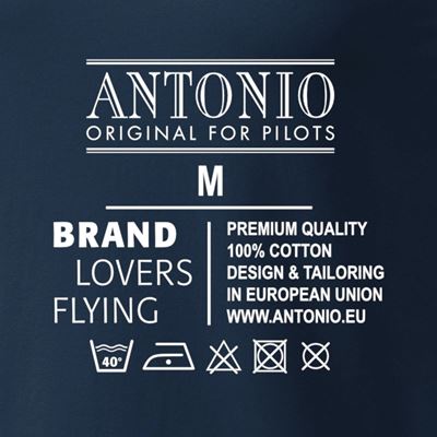 Maglietta con il logo della NASA BLU ANTONIO® 0214961 3