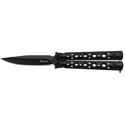 Coltello a farfalla 02225 NERO