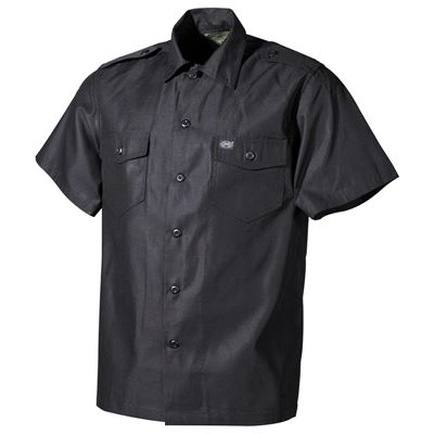 Camicia US maniche corte NERA