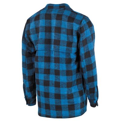 Camicia a quadri da boscaiolo BLU/NERA FOX Outdoor 02853G 2