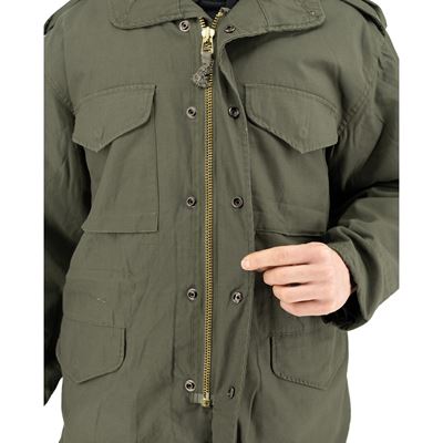 Giacca parka tipo US M-65 con imbottitura VERDE  1030701 4