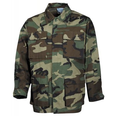 Camicia US taglio BDU rip-stop WOODLAND