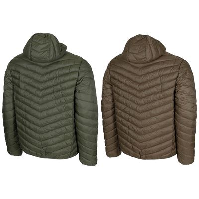 Giacca reversibile trapuntata VERDE/MARRONE MFH Defence 03675B 2