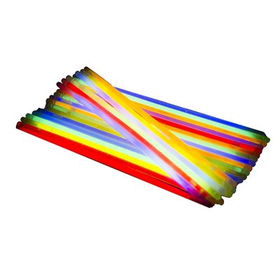 Luce chimica 100 pezzi in confezione da 20 cm mix di colori