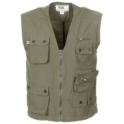 Gilet Outdoor Microfaser VERDE