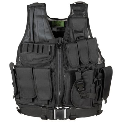 Gilet tattico USMC con cintura NERO