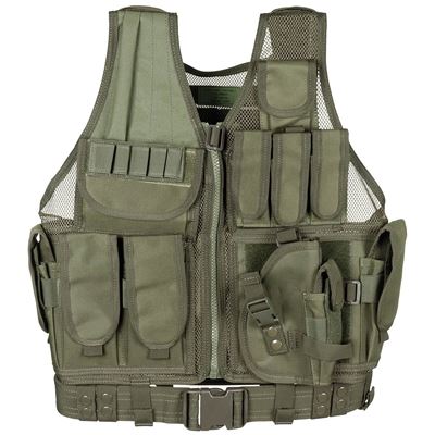 Gilet tattico USMC con cintura VERDE