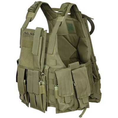 Gilet tattico RANGER modular system VERDE MFH 04583B 3