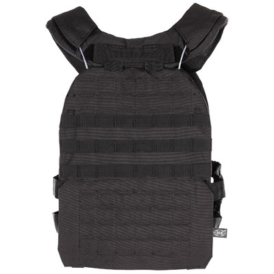 Gilet tattico con sistema di sgancio LASER MOLLE NERO MFH 04623A 4