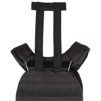 Gilet tattico con sistema di sgancio LASER MOLLE NERO MFH 04623A 2