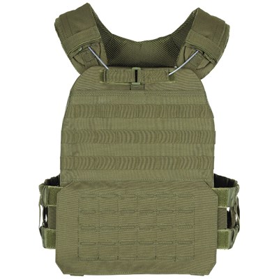 Gilet tattico con sistema di sgancio LASER MOLLE VERDE MFH 04623B 3