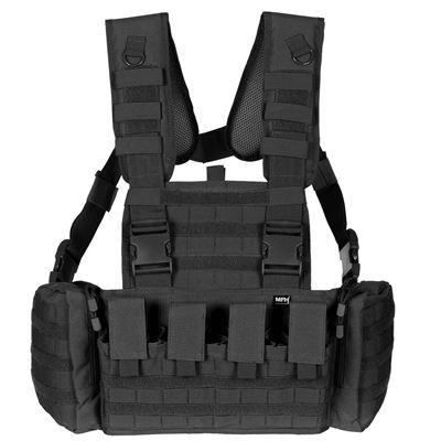Gilet chest rig MISSION NERO
