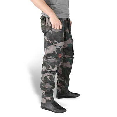 Pantaloni AIRBORNE SLIMMY BLACK CAMO SURPLUS 05-3603-42 3