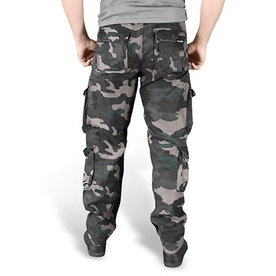 Pantaloni AIRBORNE SLIMMY BLACK CAMO SURPLUS 05-3603-42 4