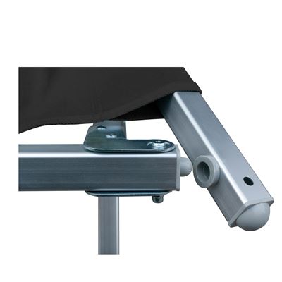 Letto da campo modello US CAMP pieghevole 600D con sacca NERO basic NATURE 54350-BL 5