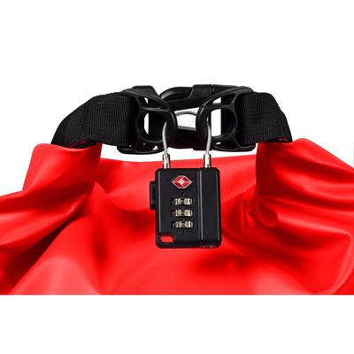 Lucchetto TSA con cavo NERO basic NATURE 055680 4