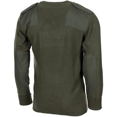 Maglione BW con tasca sul petto ACRILICO VERDE MFH 05601B 2