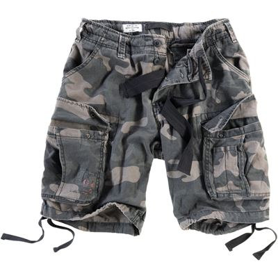 Pantaloncini AIRBORNE VINTAGE BLACK CAMO
