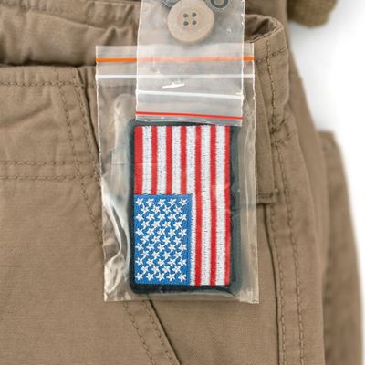 Pantaloncini AIRBORNE VINTAGE con toppa KHAKI SURPLUS 07-3598-84 3