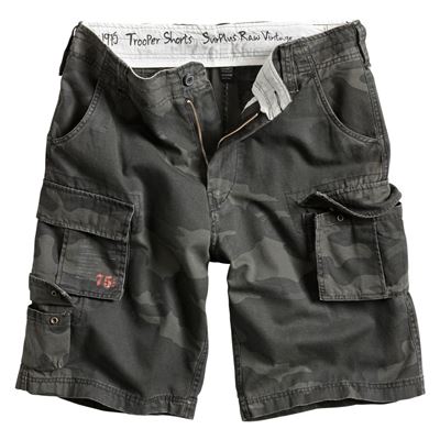 Pantaloncini TROOPER BLACK CAMO