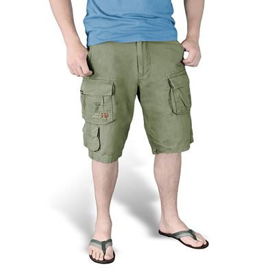 Pantaloncini TROOPER VERDI SURPLUS 07-5600-61 3