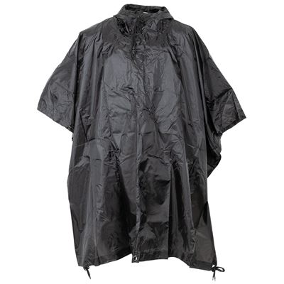 Poncho US rip-stop 144x223 cm NERO