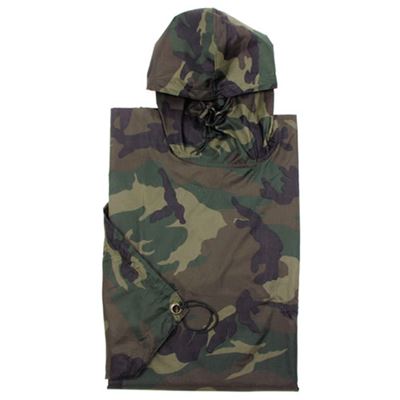Poncho US rip-stop 144x223 cm WOODLAND MFH 08524T 4