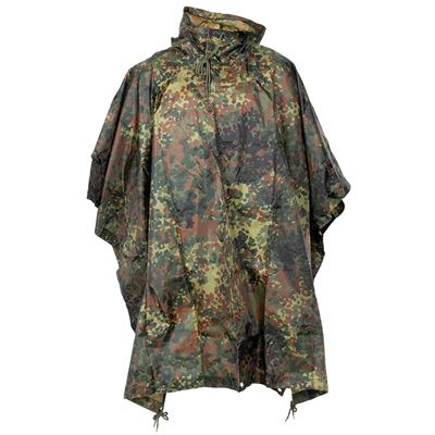 Poncho US rip-stop 144x223 cm BW FLECKTARN