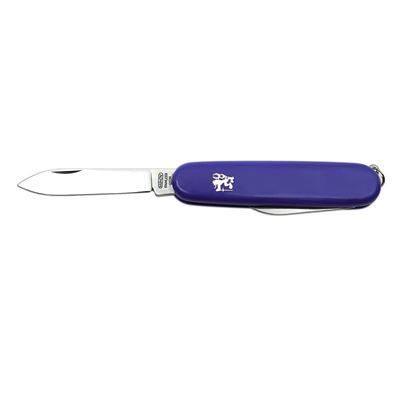 Coltello DŮSTOJNICKÝ 2A pieghevole INOX impugnatura PLASTICA BLU MIKOV 100-NH-2A 3