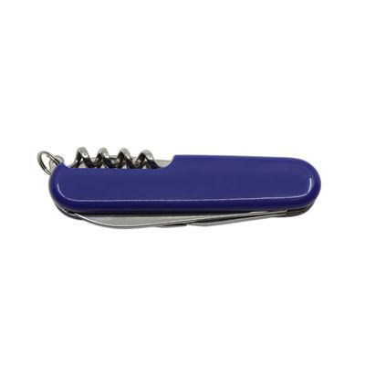 Coltello DŮSTOJNICKÝ 5F pieghevole INOX impugnatura PLASTICA BLU MIKOV 100-NH-5F 2