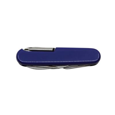 Coltello DŮSTOJNICKÝ 6B pieghevole INOX impugnatura PLASTICA BLU MIKOV 100-NH-6B 3