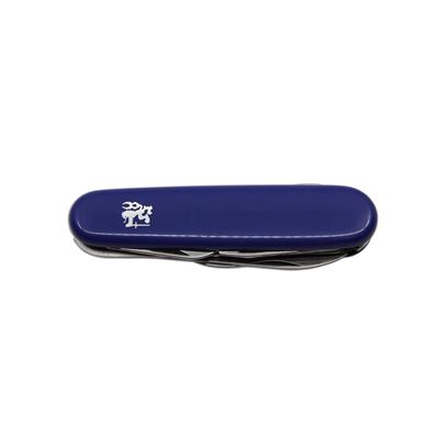 Coltello DŮSTOJNICKÝ 7A pieghevole INOX impugnatura PLASTICA BLU MIKOV 100-NH-7A 5