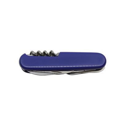 Coltello DŮSTOJNICKÝ 7A pieghevole INOX impugnatura PLASTICA BLU MIKOV 100-NH-7A 4