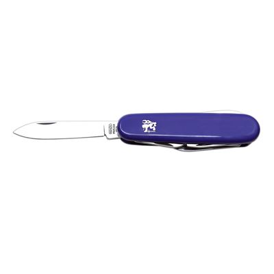 Coltello DŮSTOJNICKÝ 7B pieghevole INOX impugnatura PLASTICA BLU MIKOV 100-NH-7B 3