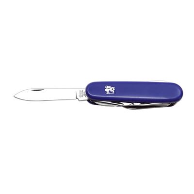 Coltello DŮSTOJNICKÝ 8A pieghevole INOX impugnatura PLASTICA BLU MIKOV 100-NH-8A-KP 3