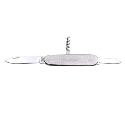 Coltello 3B pieghevole INOX impugnatura INOX