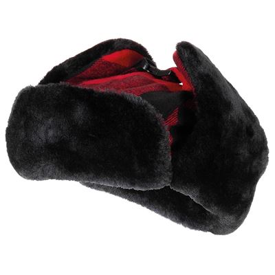 Beranice a quadri ROSSO/NERO FOX Outdoor 10033I 2