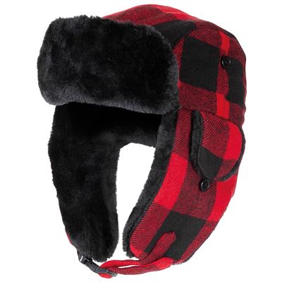 Beranice a quadri ROSSO/NERO