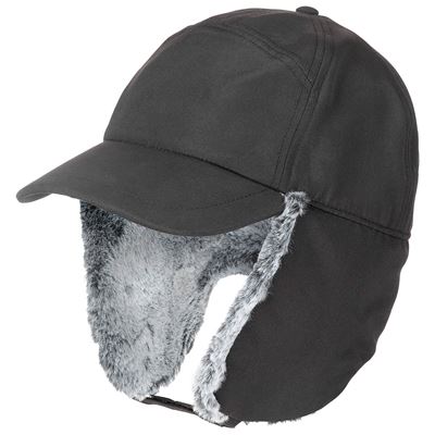 Cappellino con visiera TRAPPER invernale NERO FOX Outdoor 10050A 3