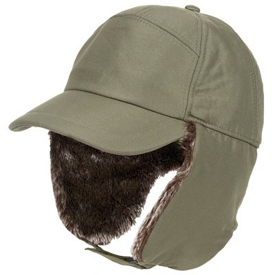 Cappellino con visiera TRAPPER invernale VERDE FOX Outdoor 10050B 3