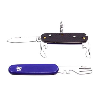 Coltello PIKNIK 6P pieghevole INOX impugnatura in PLASTICA