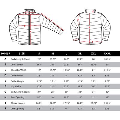 Giacca ZEPHYR leggera in piuma GUNMETAL CONDOR OUTDOOR 101057-031 2