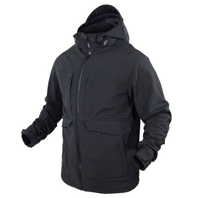 Giacca - parka OVERCAST SOFTSHELL NERA